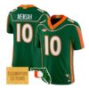 Darian Mensah Jersey #10 Miami Hurricanes 2001 Throwback 2026 Stitched by My Store NCAA Football Jerseys
