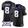 Davey O'Brien Jersey #8 TCU Horned Frogs 2026 Vapor Limited Football Stitched by My Store NCAA Football Jerseys