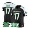 Daytione Smith Jersey #17 Marshall Thundering Herd Stitched by My Store NCAA Football Jerseys