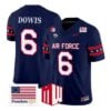 Dee Dowis Jersey #6 Air Force Falcons 2026 Freedom 250 Vapor Stitched by My Store NCAA Football Jerseys