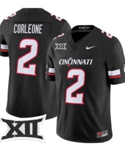 Dontay Corleone Jersey #2 Cincinnati Bearcats 2026 Vapor Limited Stitched by My Store NCAA Football Jerseys