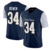 Drayk Bowen Jersey #34 Notre Dame Fighting Irish 2018 Shamrock Series Stitched by My Store NCAA Football Jerseys