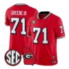Earnest Greene III Jersey #71 Georgia Bulldogs 1995 Throwback 2026 All Stitched 4 Earnest Greene III Jersey #71 Georgia Bulldogs 1995 Throwback 2026 All Stitched by My Store NCAA Football Jerseys