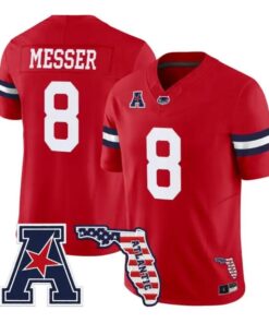Easton Messer Jersey #8 Florida Atlantic Owls 2026 Florida Patch Stitched 5 Easton Messer Jersey #8 Florida Atlantic Owls 2026 Florida Patch Stitched by My Store NCAA Football Jerseys