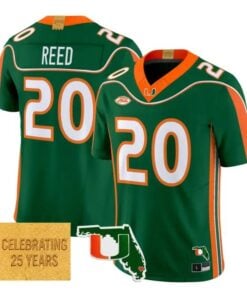 Ed Reed Jersey #20 Miami Hurricanes 2001 Throwback 2026 Limited Stitched by My Store NCAA Football Jerseys
