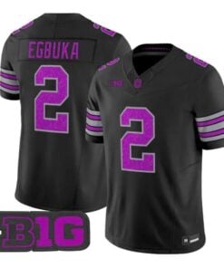 Emeka Egbuka Jersey #2 Ohio State Buckeyes Glitter Vapor All Stitched 9 Emeka Egbuka Jersey #2 Ohio State Buckeyes Glitter Vapor All Stitched by My Store NCAA Football Jerseys