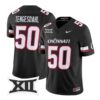 Evan Tengesdahl Jersey #50 Cincinnati Bearcats 2026 Vapor Limited Stitched 9 Evan Tengesdahl Jersey #50 Cincinnati Bearcats 2026 Vapor Limited Stitched by My Store NCAA Football Jerseys