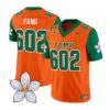 FANG Jersey #602 Florida A&M Rattlers Orange Blossom Classic Stitched by My Store NCAA Football Jerseys