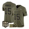 Fernando Mendoza Jersey #15 Indiana Hoosiers 2026 Vapor Limited Stitched Olive by My Store NCAA Football Jerseys