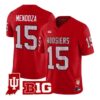 Fernando Mendoza Jersey #15 Indiana Hoosiers 90s Throwback 2026 Stitched by My Store NCAA Football Jerseys