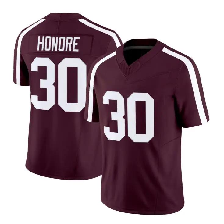 HONORE Jersey #30 Texas A&M Aggies 2026 Vapor Limited All Stitched Maroon by My Store NCAA Football Jerseys
