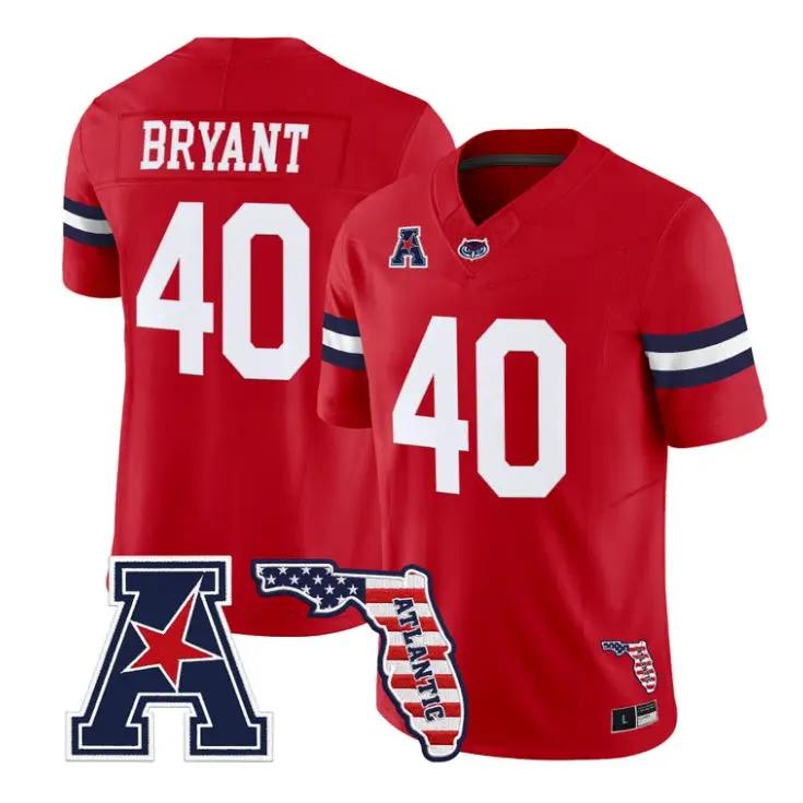 Harrison Bryant Jersey #40 Florida Atlantic Owls 2026 Vapor All Stitched 2 Harrison Bryant Jersey #40 Florida Atlantic Owls 2026 Vapor All Stitched by My Store NCAA Football Jerseys