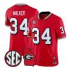 Herschel Walker Jersey #34 Georgia Bulldogs 1995 Throwback 2026 Vapor Stitched by My Store NCAA Football Jerseys