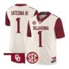 Isaiah Sategna III Jesey #1 Oklahoma Sooners 2026 Rough Rider Stitched by My Store NCAA Football Jerseys