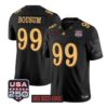 Jack Bousum Jersey #99 Army Black Knights 2026 Big Red One USA250 Patch Stitched 8 Jack Bousum Jersey #99 Army Black Knights 2026 Big Red One USA250 Patch Stitched by My Store NCAA Football Jerseys
