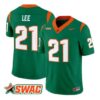 Jaquan Lee Jersey #21 Florida A&M Rattlers 2026 Vapor Limited Stitched by My Store NCAA Football Jerseys