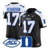 Jared Richardson Jersey #17 Duke Blue Devils 2026 Vapor All Stitched by My Store NCAA Football Jerseys