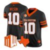 Jayden Wilson Jersey #10 UTEP Miners 2026 Going Dark in the Sun City Stitched 5 Jayden Wilson Jersey #10 UTEP Miners 2026 Going Dark in the Sun City Stitched by My Store NCAA Football Jerseys