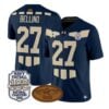 Joe Bellino Jersey #27 Navy Midshipmen 1926 National Championship Vapor Stitched by My Store NCAA Football Jerseys