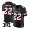 Jonathan Thompson Jersey #22 Cincinnati Bearcats 2026 Limited All Stitched 8 Jonathan Thompson Jersey #22 Cincinnati Bearcats 2026 Limited All Stitched by My Store NCAA Football Jerseys