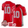 Julian Sayin Jersey #10 Ohio State Buckeyes 1990 Throwback All Stitched 5 Julian Sayin Jersey #10 Ohio State Buckeyes 1990 Throwback All Stitched by My Store NCAA Football Jerseys