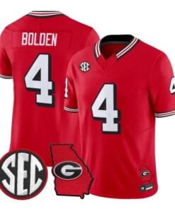 KJ Bolden Jersey #4 Georgia Bulldogs 1995 Throwback 2026 Vapor Limited Stitched by My Store NCAA Football Jerseys