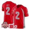 Legend Bey Jersey #2 Ohio State Buckeyes 1990 Throwback 2026 Stitched 5 Legend Bey Jersey #2 Ohio State Buckeyes 1990 Throwback 2026 Stitched by My Store NCAA Football Jerseys