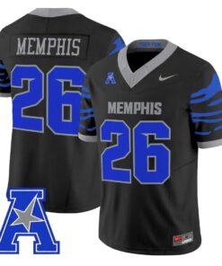 Memphis Jersey #26 Memphis Tigers 2026 Vapor Limited Stitched by My Store NCAA Football Jerseys