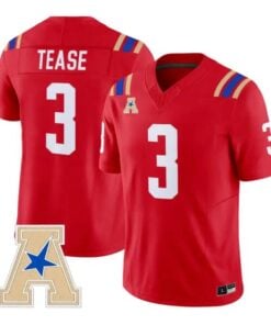 Micah Tease Jersey #3 Tulsa Golden Hurricane 2026 Limited Stitched by My Store NCAA Football Jerseys
