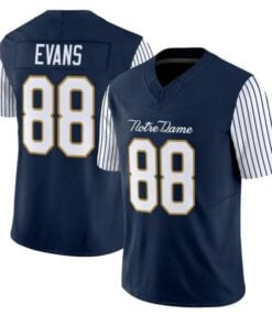 Mitchell Evans Jersey #88 Notre Dame Fighting Irish 2018 Shamrock Series Stitched by My Store NCAA Football Jerseys