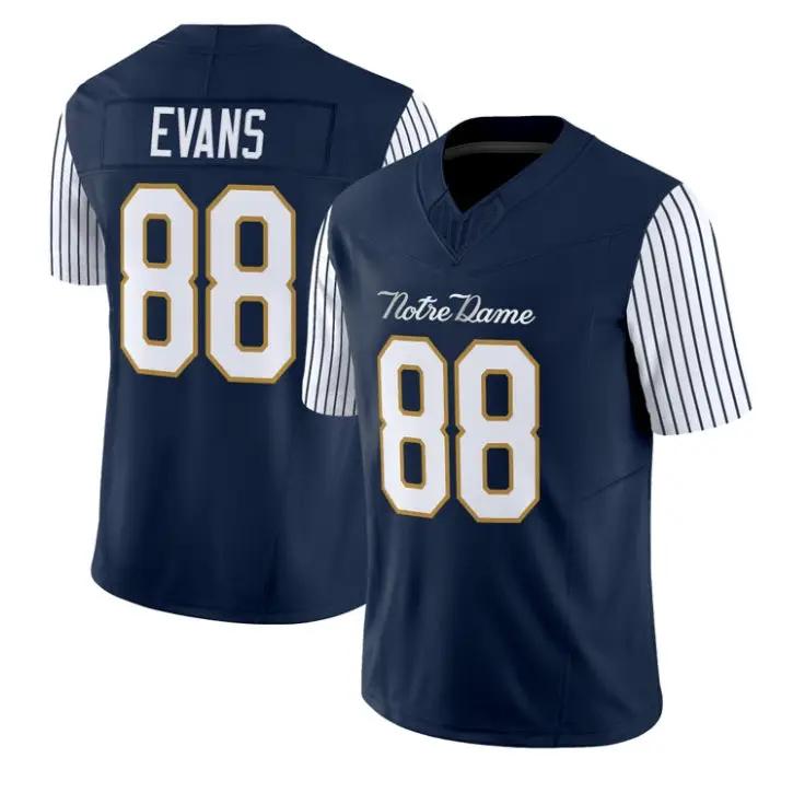 Mitchell Evans Jersey #88 Notre Dame Fighting Irish 2018 Shamrock Series Stitched 1 Mitchell Evans Jersey #88 Notre Dame Fighting Irish 2018 Shamrock Series Stitched by My Store NCAA Football Jerseys