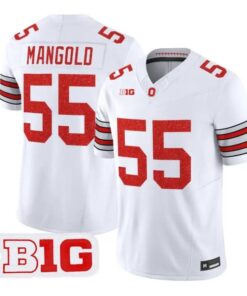 Nick Mangold Jersey #55 Ohio State Buckeyes Glitter Vapor All Stitched 8 Nick Mangold Jersey #55 Ohio State Buckeyes Glitter Vapor All Stitched by My Store NCAA Football Jerseys