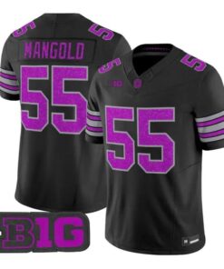 Nick Mangold Jersey #55 Ohio State Buckeyes Glitter Vapor All Stitched 9 Nick Mangold Jersey #55 Ohio State Buckeyes Glitter Vapor All Stitched by My Store NCAA Football Jerseys