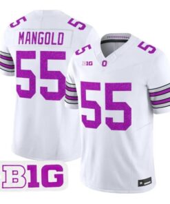 Nick Mangold Jersey #55 Ohio State Buckeyes Glitter Vapor All Stitched 10 Nick Mangold Jersey #55 Ohio State Buckeyes Glitter Vapor All Stitched by My Store NCAA Football Jerseys