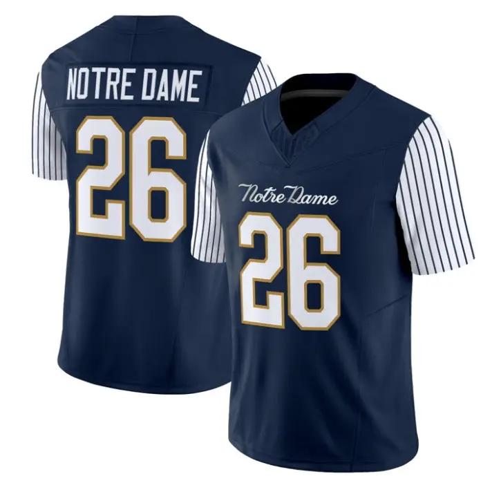Notre Dame Jersey #26 Notre Dame Fighting Irish 2018 Shamrock Series Stitched by My Store NCAA Football Jerseys