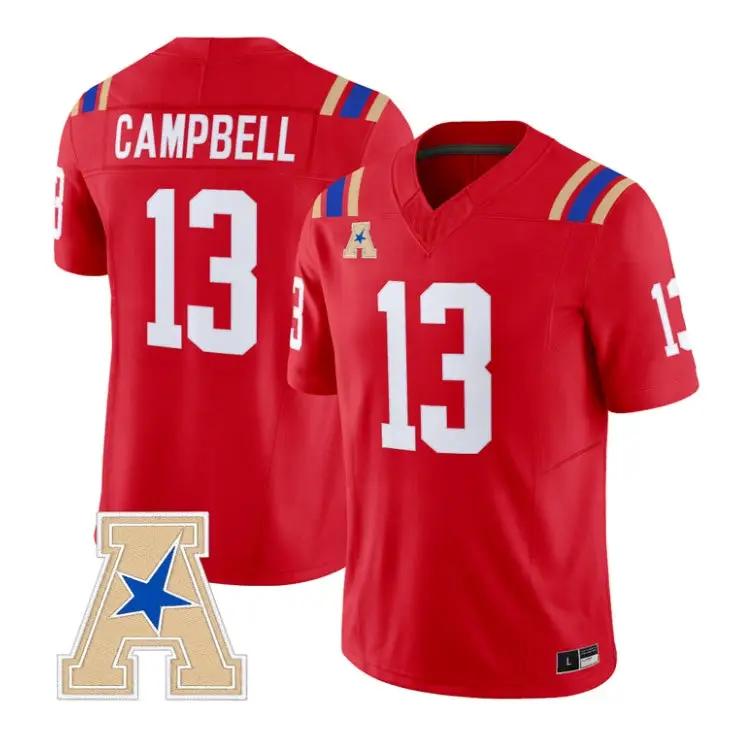 NuNu Campbell Jersey #13 Tulsa Golden Hurricane 2026 Vapor Stitched by My Store NCAA Football Jerseys