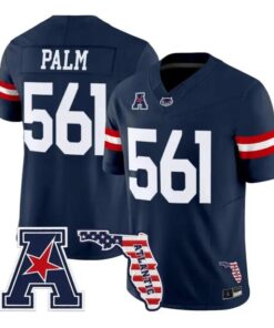 Palm Jersey #561 Florida Atlantic Owls 2026 Florida Patch Vapor Stitched by My Store NCAA Football Jerseys