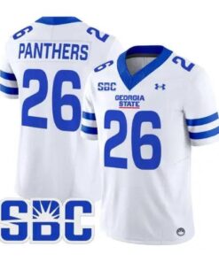 Panthers Jersey #26 Georgia State Panthers 2026 Limited Stitched by My Store NCAA Football Jerseys