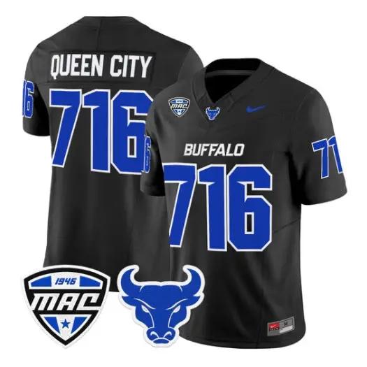 Queen City Jersey #716 Buffalo Bulls 2026 All Stitched by My Store NCAA Football Jerseys