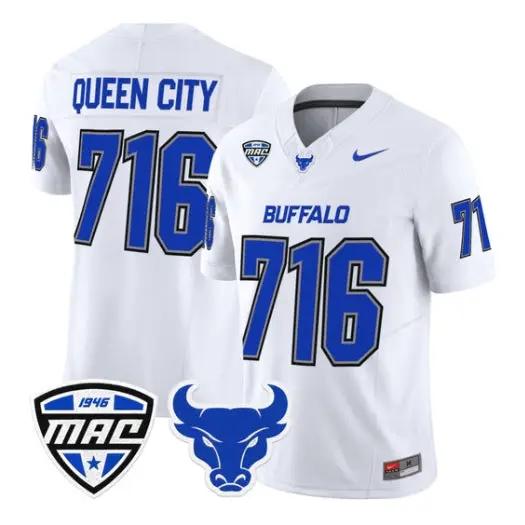 Queen City Jersey #716 Buffalo Bulls 2026 All Stitched by My Store NCAA Football Jerseys