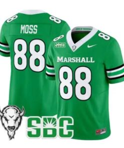 Randy Moss Jersey #88 Marshall Thundering Herd All Stitched by My Store NCAA Football Jerseys