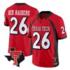 Red_Raiders_Jersey_26_Texas_Tech_Red_Raiders_2026_Throwback_All_Stitched_Red - Robert Henrys Red Raiders Jersey #26 Texas Tech Red Raiders 2026 Throwback All Stitched by My Store NCAA Football Jerseys