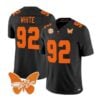 Reggie White Jersey #92 Tennessee Volunteers 2026 Stitched by My Store NCAA Football Jerseys