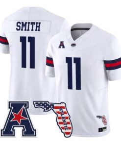 Rusty Smith Jersey #11 Florida Atlantic Owls 2026 Florida Patch Stitched 6 Rusty Smith Jersey #11 Florida Atlantic Owls 2026 Florida Patch Stitched by My Store NCAA Football Jerseys