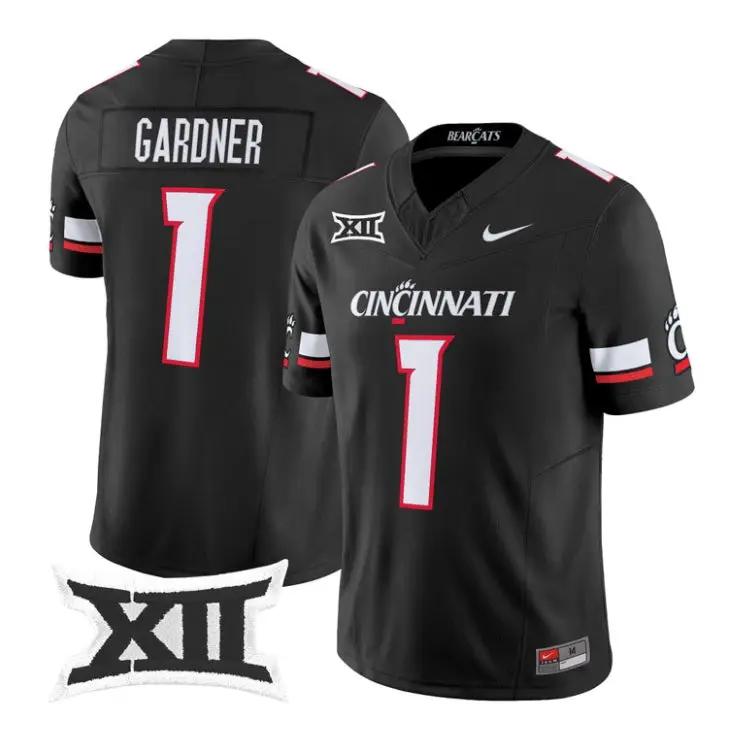 Sauce Gardner Jersey #1 Cincinnati Bearcats 2026 Vapor Limited Stitched 1 Sauce Gardner Jersey #1 Cincinnati Bearcats 2026 Vapor Limited Stitched by My Store NCAA Football Jerseys