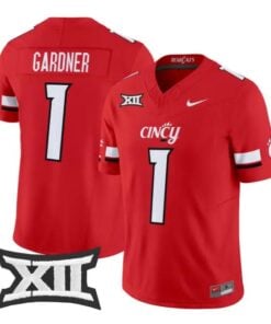 Sauce Gardner Jersey #1 Cincinnati Bearcats 2026 Vapor Limited Stitched by My Store NCAA Football Jerseys