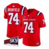 Scott Brumfield Jersey #74 Utah Tech Trailblazers 2026 Stitched by My Store NCAA Football Jerseys