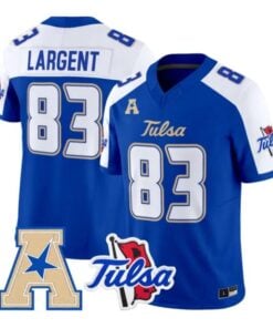 Steve Largent Jersey #83 Tulsa Golden Hurricane 2026 Vapor Stitched by My Store NCAA Football Jerseys