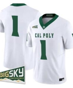 Team Jersey #1 Cal Poly Mustangs 2026 Limited All Stitched by My Store NCAA Football Jerseys