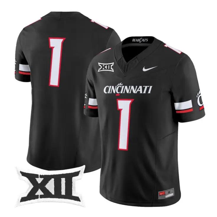 Team Jersey #1 Cincinnati Bearcats 2026 Football Vapor Limited Stitched 1 Team Jersey #1 Cincinnati Bearcats 2026 Football Vapor Limited Stitched by My Store NCAA Football Jerseys